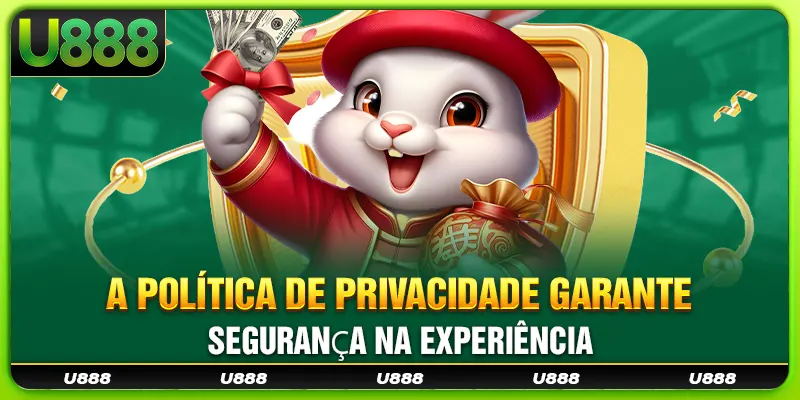 A política de privacidade garante segurança na experiência