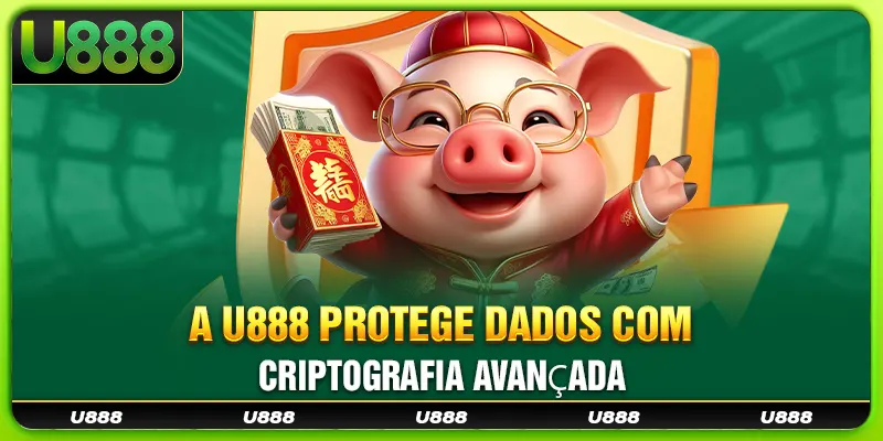 A U888 protege dados com criptografia avançada