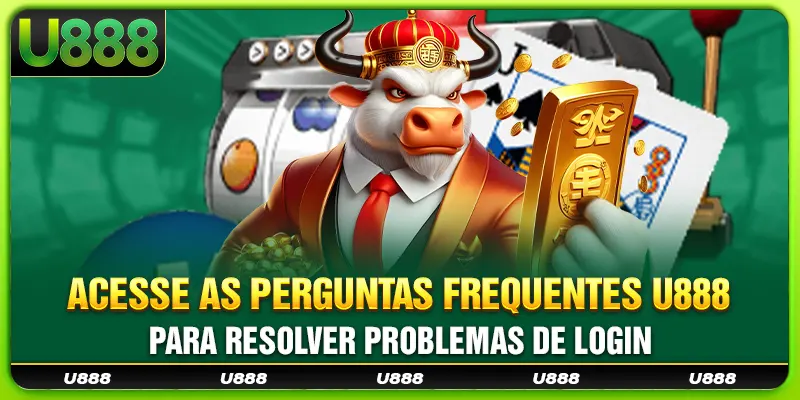 Acesse as Perguntas Frequentes U888 para resolver problemas de login