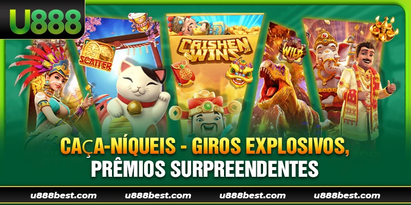 Caça-Níqueis - Giros Explosivos, Prêmios Surpreendentes