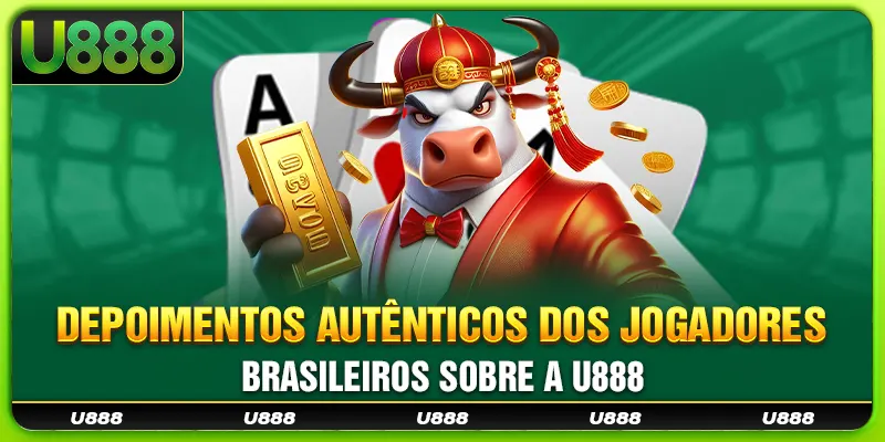 Depoimentos autênticos dos jogadores brasileiros sobre a U888