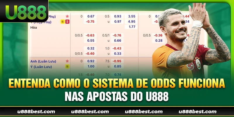 Entenda como o sistema de odds funciona nas apostas do U888