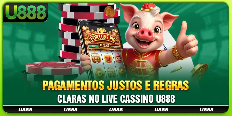 Pagamentos Justos e Regras Claras no Live Cassino U888