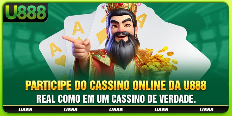 Participe do cassino online da U888 - real como em um cassino de verdade