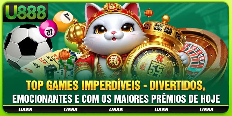 Top Games Imperdíveis - Divertidos, Emocionantes e com os Maiores Prêmios de Hoje