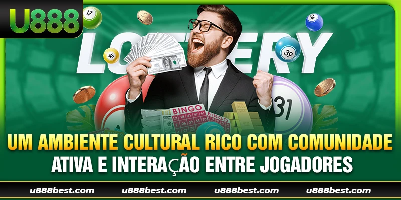 Um ambiente cultural rico com comunidade ativa e interação entre jogadores